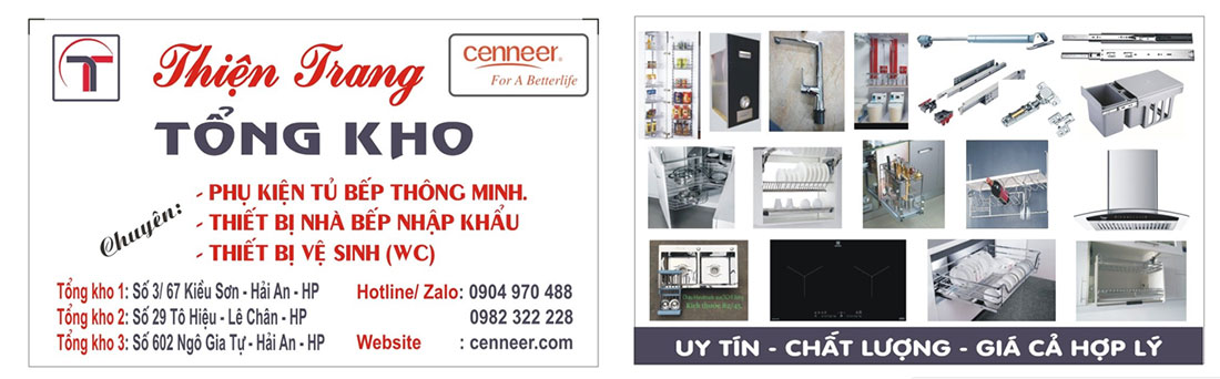 Phụ kiện tủ bếp cenneer